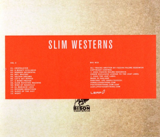 A Small Good Thing: Slim Westerns Volume II [CD]