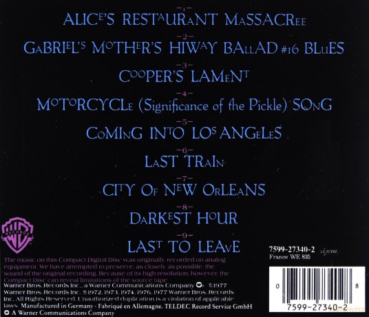 Arlo Guthrie: Best Of [CD]