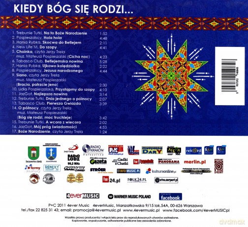 Jerzy Trela, Rodzina Pospieszalskich: Kiedy Bóg Się Rodzi (digipack) [CD]