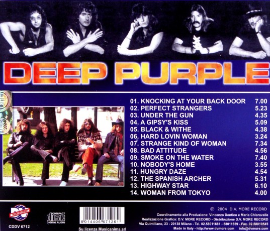 Deep Purple: Smoke On The Water [CD]