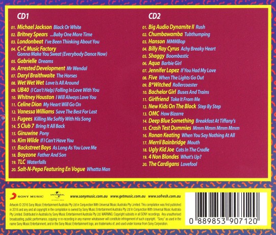 So Fresh - Greatest Hits Of The 90's [2CD]