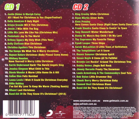 So Fresh - Songs For Christmas 2016 [2CD]