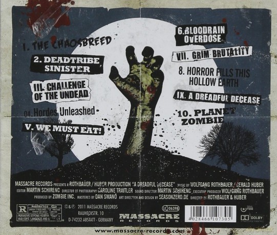 Zombie Inc: A Dreadful Decease [CD]