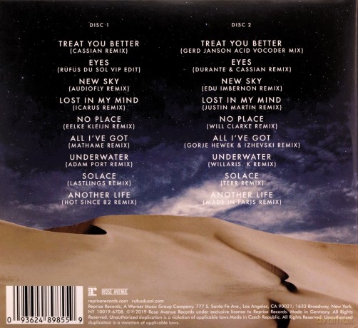 Rufus Du Sol: Solace Remixed [CD]