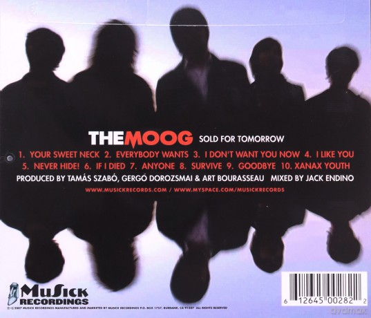 Moog: Sold for Tomorrow [CD]