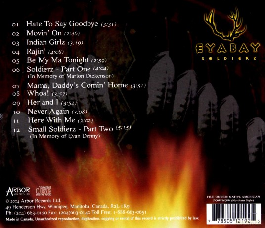 Eyabay: Soldierz [CD]
