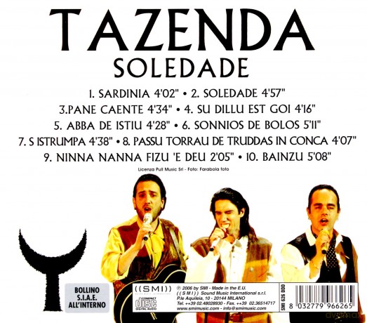 Tazenda: Soledade [CD]