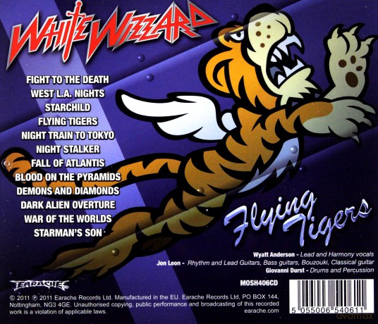 White Wizzard: Flying Tigers [CD]