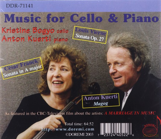 Sonatas for Cello and Piano/magog [CD]