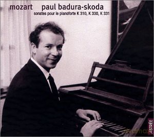 Wolfgang Amadeus Mozart: Sonates Pour Le Pianoforte K 310, K 330, K 331 - Paul Badura-Skoda [CD]