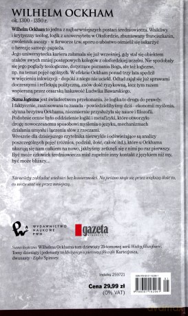 Wielcy filozofowie 09. Suma logiczna - William of Ockham [KSIĄŻKA]