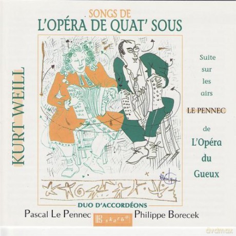 Kurt Weill: Songs From the Three-Penny Opera [CD]