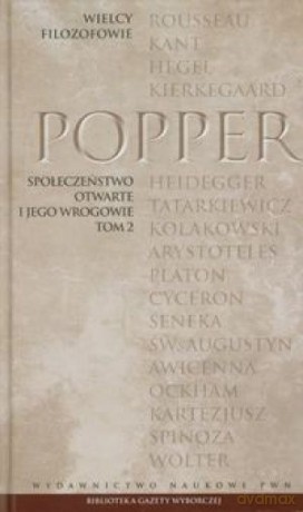 Wielcy filozofowie 22. Społeczeństwo otwarte. Tom 2 - Karl Popper [KSIĄŻKA]