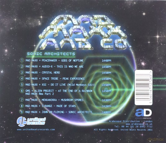Mad Maxx: Sonic Architects [CD]