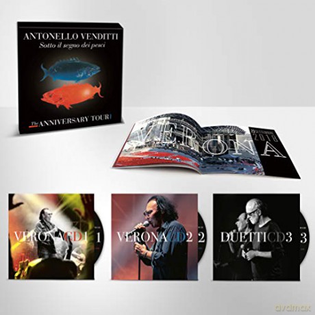 Antonello Venditti: Sotto Il Segno Dei Pesci - The Anniversary Tour [CD]