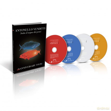 Antonello Venditti: Sotto Il Segno Dei Pesci - The Anniversary Tour (Deluxe Edt. 3cd+Dvd) [CD]