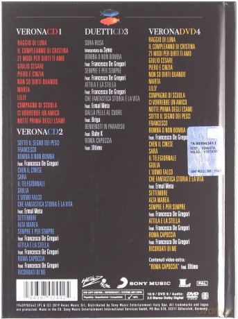 Antonello Venditti: Sotto Il Segno Dei Pesci - The Anniversary Tour (Deluxe Edt. 3cd+Dvd) [CD]