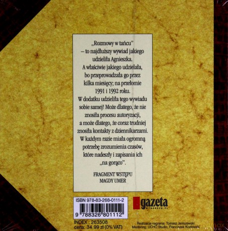 Rozmowy w tańcu - Agnieszka Osiecka [KSIĄŻKA]+[CD]
