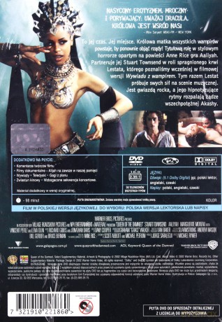 Królowa potępionych [DVD]