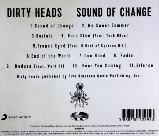 Dirty Heads: Sound of Change [CD]