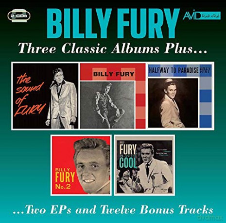 Billy Fury: Sound Of Fury / Billy Fury / Halfway To Paradise [CD]
