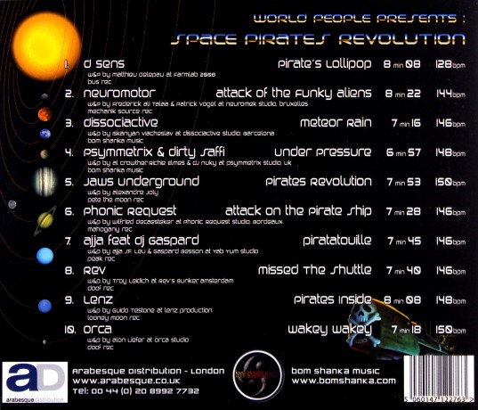 Space Pirates Revolution [CD]