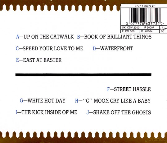 Simple Minds: Sparkle in the Rain [CD]