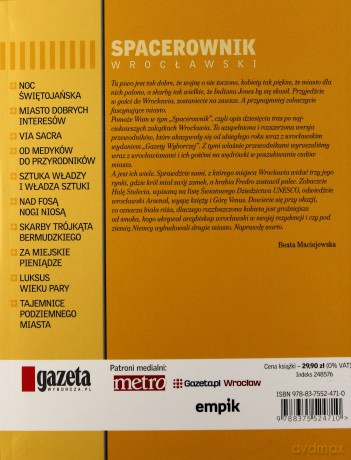 Spacerownik wrocławski [KSIĄŻKA]