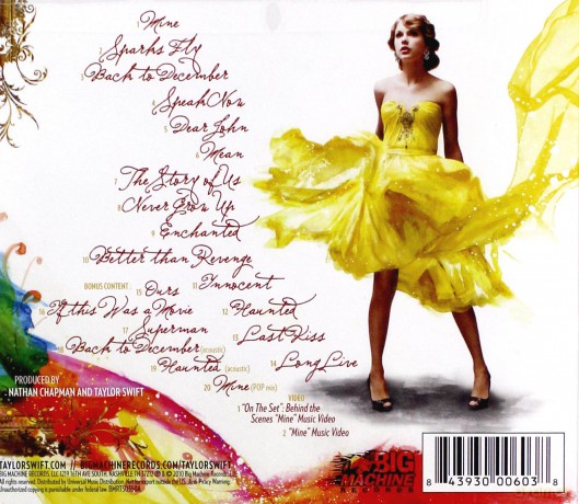 Taylor Swift: Speak Now [2CD]