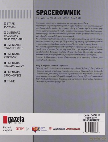 Spacerownik po warszawskich cmentarzach [KSIĄŻKA]