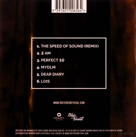 In Stereo: Speed Of Sound -Ep- [CD]