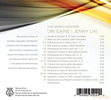 Uri Caine: Spirio Sessions [CD]