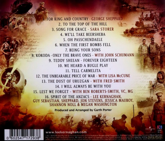Lee Kernaghan: Spirit of the Anzacs [CD]