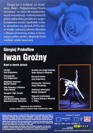 Kolekcja La Scala: Balet 17 - Iwan Groźny [DVD]