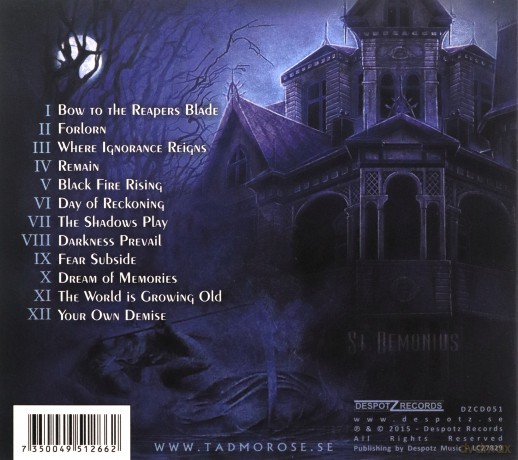 Tad Morose: St. Demonius [CD]