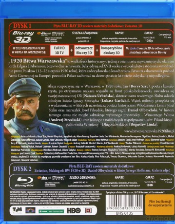 1920 Bitwa Warszawska 3D [Blu-Ray]+[Blu-Ray 3D]