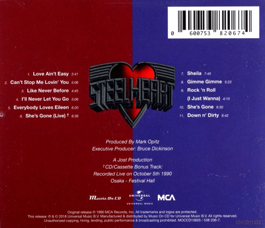 Steelheart: Steelheart [CD]
