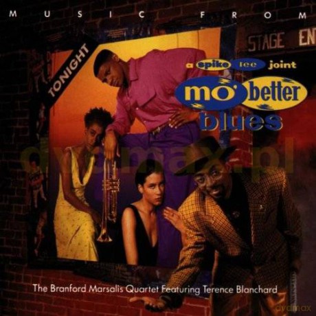Mo' Better Blues soundtrack (Czarny Blues) (Branford Marsalis Quartet) [CD]