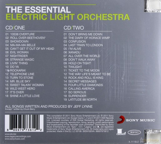 Electric Light Orchestra: The Essential Electric Light Orchestra [2CD]