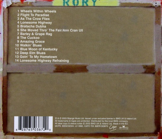Rory Gallagher: Rory: Wheels Within Wheels [CD]