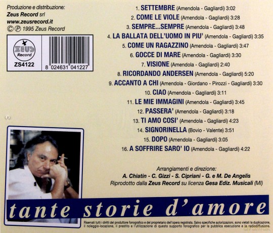 Peppino Gagliardi: Storie d'amore [CD]