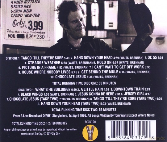 Tom Waits: Storytellers (2cd) [CD]