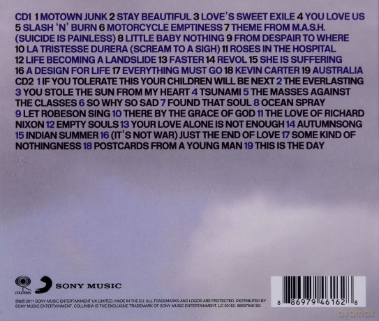 Manic Street Preachers: National Treasures - The Complete Singles [2CD]