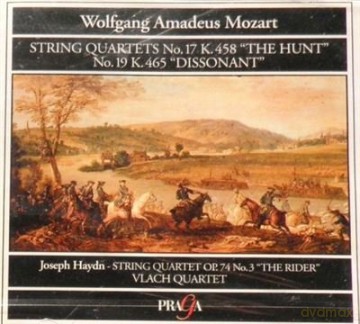 Wolfgang Amadeus Mozart: String Quartets K458,K465 [CD]