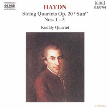 J. Haydn: String Quartets Op 20 1-3 [CD]