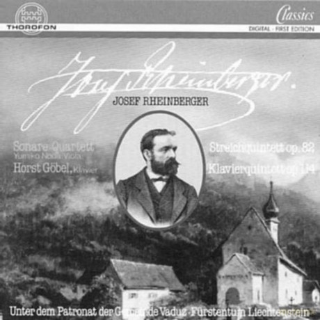 J. Rheinberger: String Quintet Op. 82 [CD]