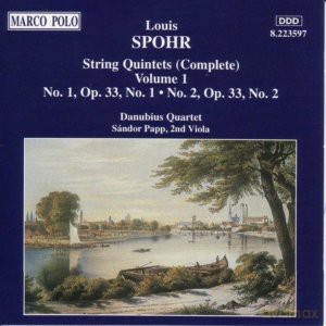 L. Spohr: String Quintet Vol.1 [CD]
