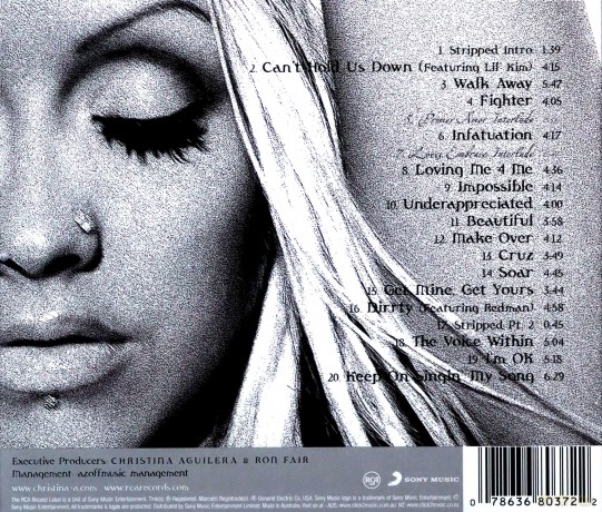 Christina Aguilera: Stripped [CD]