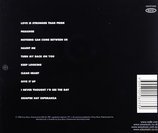 Sade: Stronger Than Pride [CD]