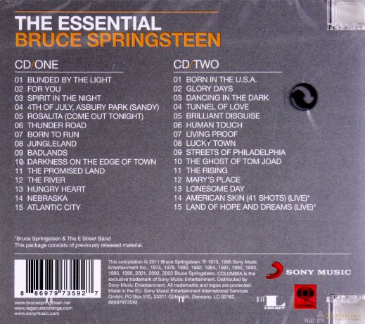Bruce Springsteen: The Essential Bruce Springsteen [2CD]
